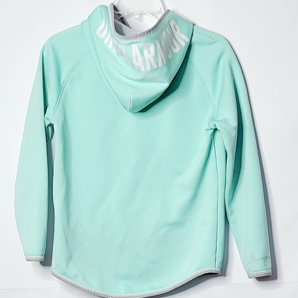 Under Armour youth kids hooded sweatshirt sz YLG - Picture 7 of 8